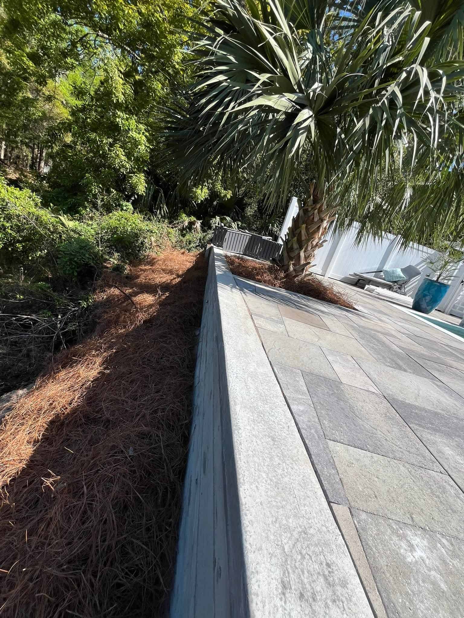 Retaining Wall Installation image