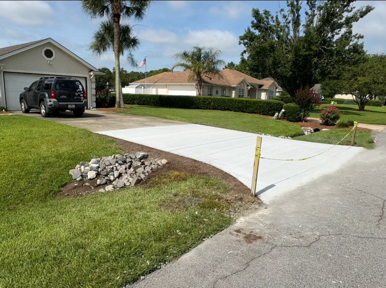Gallery photos for Erosion Took Out This Driveway - Here's How We Fixed It Right: Image #1