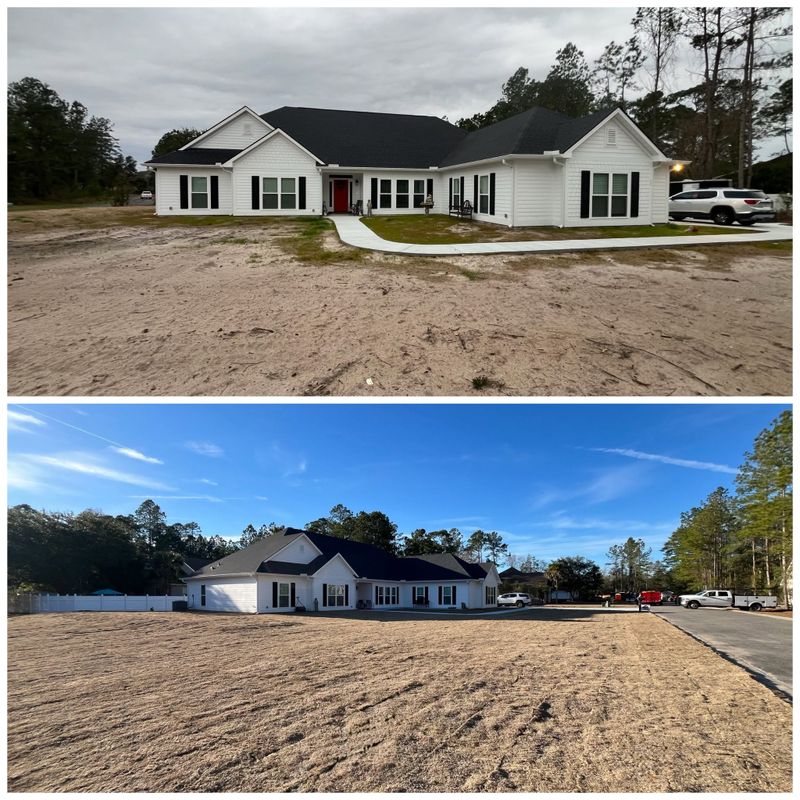 Grading contractor project photo in Brunswick, GA